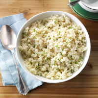 Cilantro-Lime Rice Recipe: How to Make It - Taste of Home: Find Recipes, Appetizers, Desserts, Holiday Recipes & Healthy Cooking Tips image