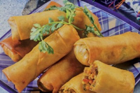 Spring rolls Recipe | Good Food image