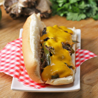 Vegan Mushroom “Cheesesteak” Sandwich Recipe by Tasty image