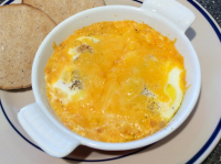 Cheesy Baked Egg Recipe - Food.com image