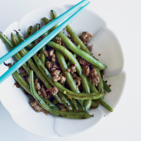 Chinese Long Beans with Minced Pork and Ginger Recipe ... image