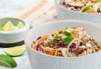 Spiralized Chinese Chicken Salad - Mealthy.com image