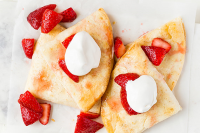 Strawberry Cheesecake Quesadillas Recipe - Mission Foods image