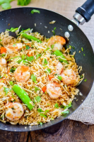 Spicy Shrimp Fried Rice Recipe | ChefDeHome.com image