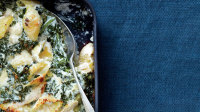 Chicken and Kale Casserole Recipe | Martha Stewart image