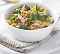 Sausage & broccoli pasta recipe | BBC Good Food image
