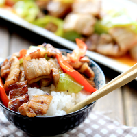 Easy Pork Stir fry with Peppers | China Sichuan Food image
