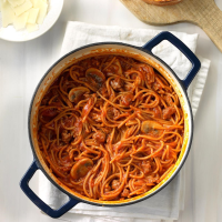 One-Pot Spaghetti Dinner Recipe: How to Make It image