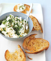Ricotta and Herb Spread Recipe | Real Simple image