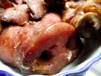 Roasted pig's snouts and ears Recipe by Arturo - CookEatShare image