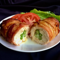 Bacon-Wrapped Stuffed Chicken Breasts in the Air Fryer ... image