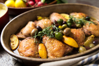 Braised Chicken With Lemon and Olives Recipe - NYT Cooking image