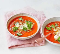 Vegetarian soup recipes | BBC Good Food image