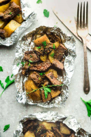 Steak and Potatoes Foil Packets | Easy Steak Dinner Recipe ... image