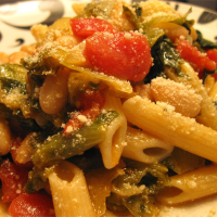 Penne Pasta with Cannellini Beans and Escarole | Allrecipes image