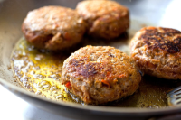 Turkey and Vegetable Burgers Recipe - NYT Cooking image