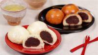 Mushi Manju Recipe (Japanese Steamed Buns with Red Bean ... image