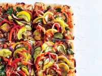 Supremely Veggie Pizza Recipe | Cooking Light image