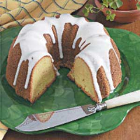 Pistachio Bundt Cake Recipe: How to Make It - Taste of Home: Find Recipes, Appetizers, Desserts, Holiday Recipes & Healthy Cooking Tips image