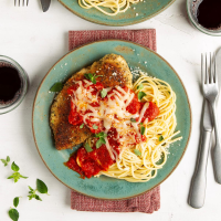 Spaghetti Chicken Parmesan Recipe: How to Make It image