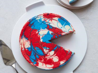 Red, White and Blue Cheesecake Recipe | Food Network ... image