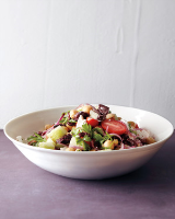 Greek Salad with Chickpeas Recipe | Martha Stewart image