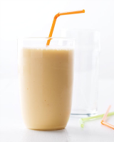 Nectarine-Yogurt Smoothie Recipe | Martha Stewart image