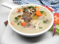 Instant Pot® Chicken and Wild Rice Soup Recipe | Allrecipes image