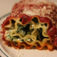 Spinach Lasagna Roll Ups Recipe | Allrecipes image
