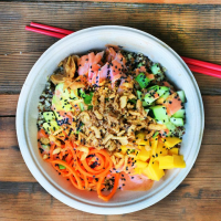 Cheap And Easy Quinoa Poke Bowls – Cheap Recipe Blog image
