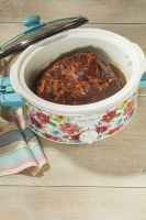 Slow Cooker Ham With Brown Sugar Glaze - Crock Pot Ham Recipe image