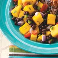 Black Bean-Mango Salad Recipe: How to Make It image