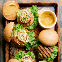 Veggie-Turkey Burgers | Better Homes & Gardens image