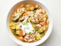 Summer Chicken-Vegetable Soup Recipe | Food Network ... image