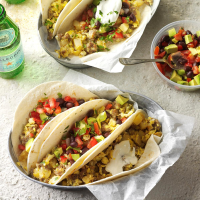 Breakfast Tacos Recipe: How to Make It - Taste of Home image