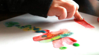 Homemade Finger Paints Recipe - BettyCrocker.com image