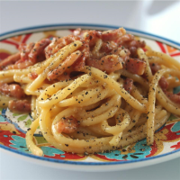 Spaghetti alla Carbonara: the Traditional Italian Recipe ... image