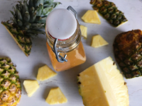Pineapple Kombucha Recipe | Cooking Light image