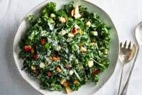 Kale Salad With Apples and Cheddar Recipe - NYT Cooking image