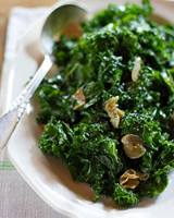 Sautéed Kale With Garlic and Olive Oil Recipe - Emily ... image