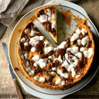 S'more Cheesecake Recipe: How to Make It image