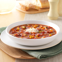 Fire-Roasted Tomato Vegetable Soup | Ready Set Eat image