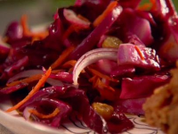 Red Cabbage Slaw Recipe | Sunny Anderson | Food Network image