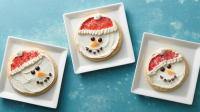 Cute Snowman Cookies Recipe - Pillsbury.com image