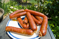 Homemade Smoked Hot Links Recipe :: The Meatwave image