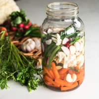 DIY Fermented Vegetables Recipe | Easy Fermented Vegetables image