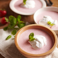 Atole de Fresa (Strawberry Dessert Soup) | Better Homes ... image