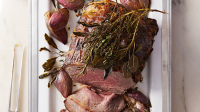 Roast Beef with Shallots Recipe | Martha Stewart image