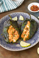 HOW TO MAKE CHEESE STUFFED POBLANO PEPPERS RECIPES