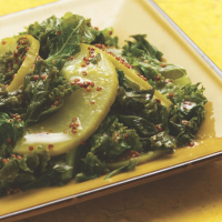Kale with Apples & Mustard Recipe | EatingWell image